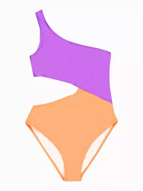 Двуцветен бански костюм