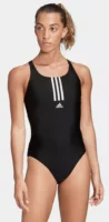 Черен дамски спортен цял бански Adidas Performance
