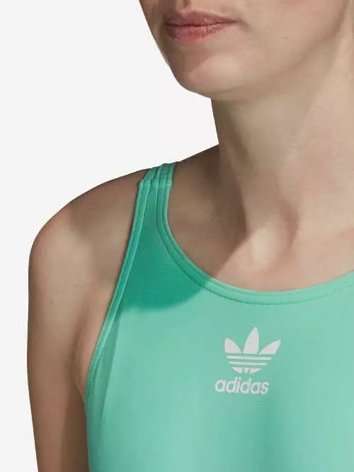Зелени спортни бански Adidas